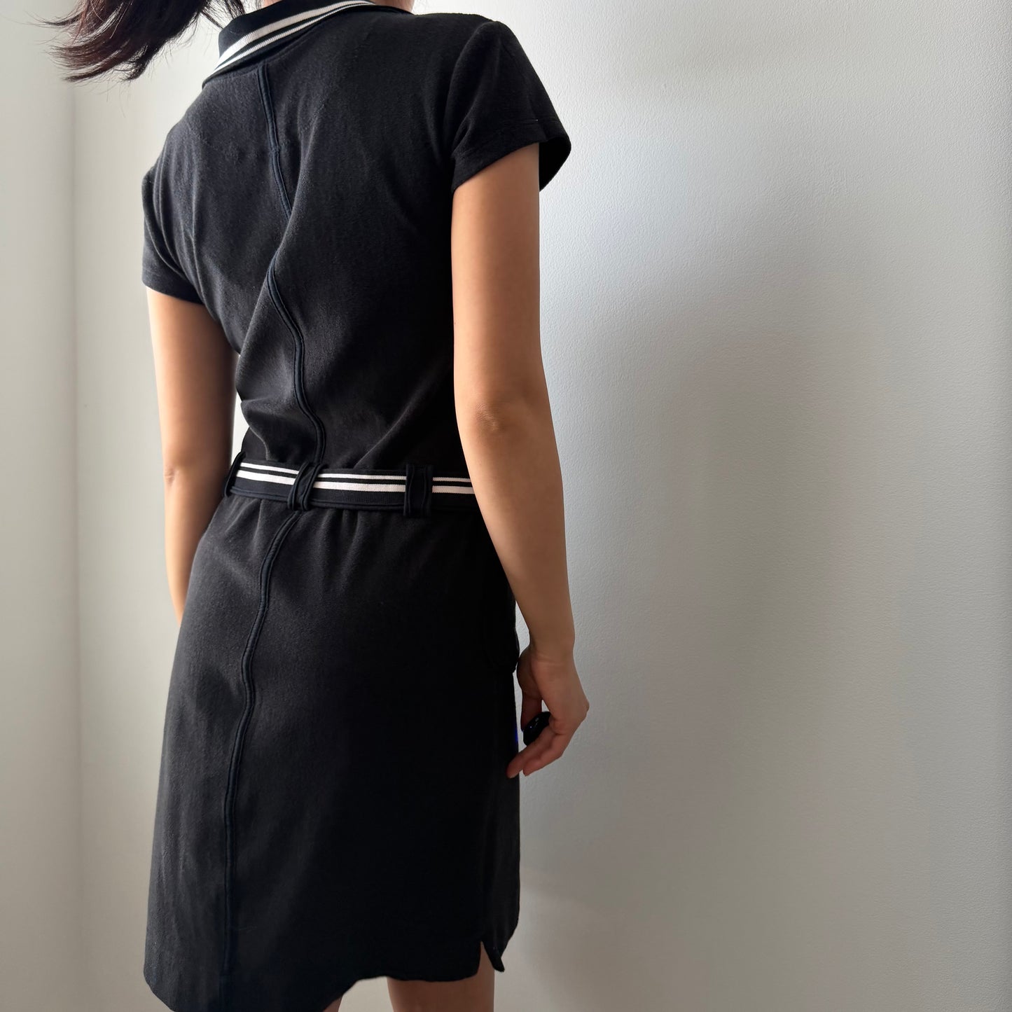 Marc Cain Sports Black Polo Dress - Small