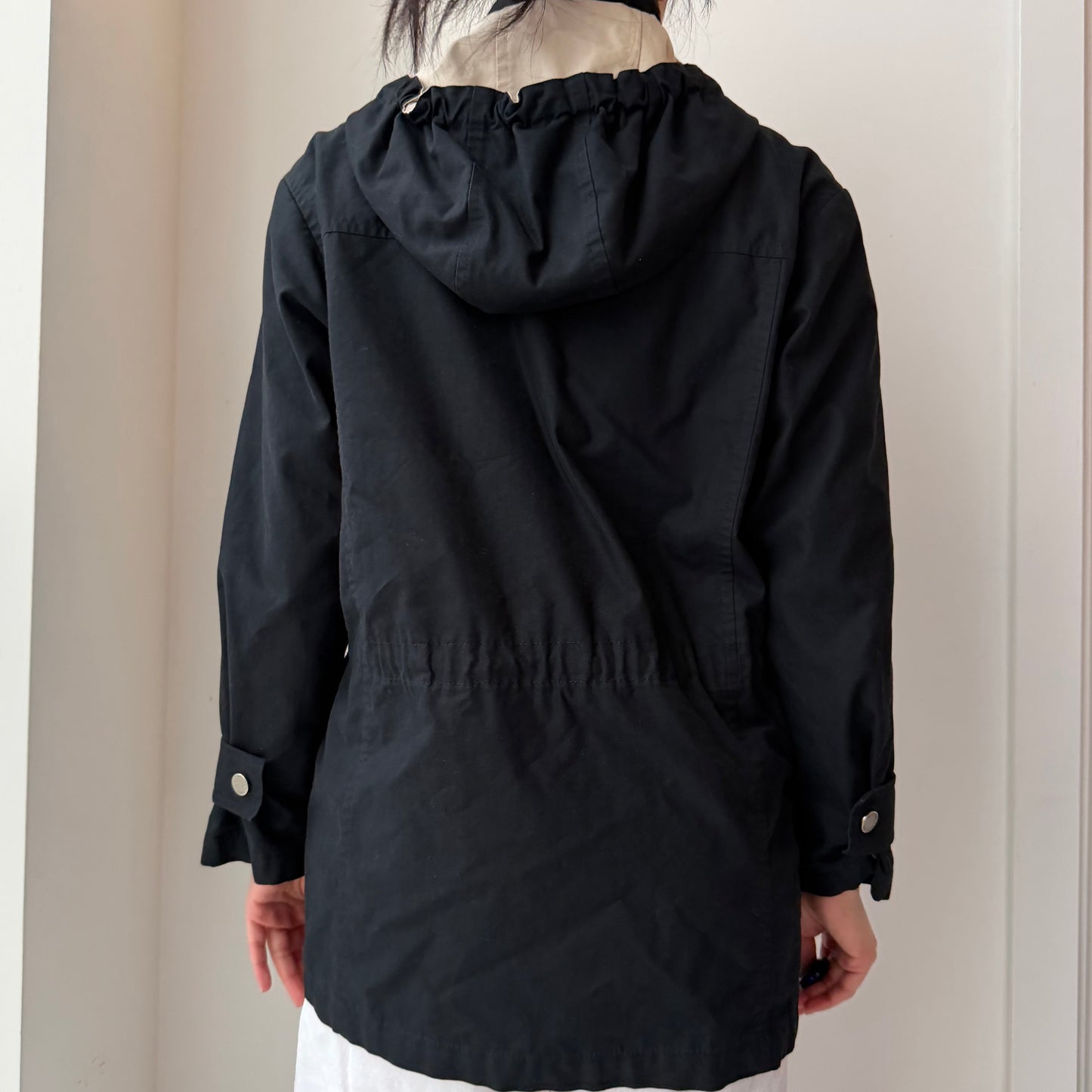 London Fog Black Utility Jacket - X-Small