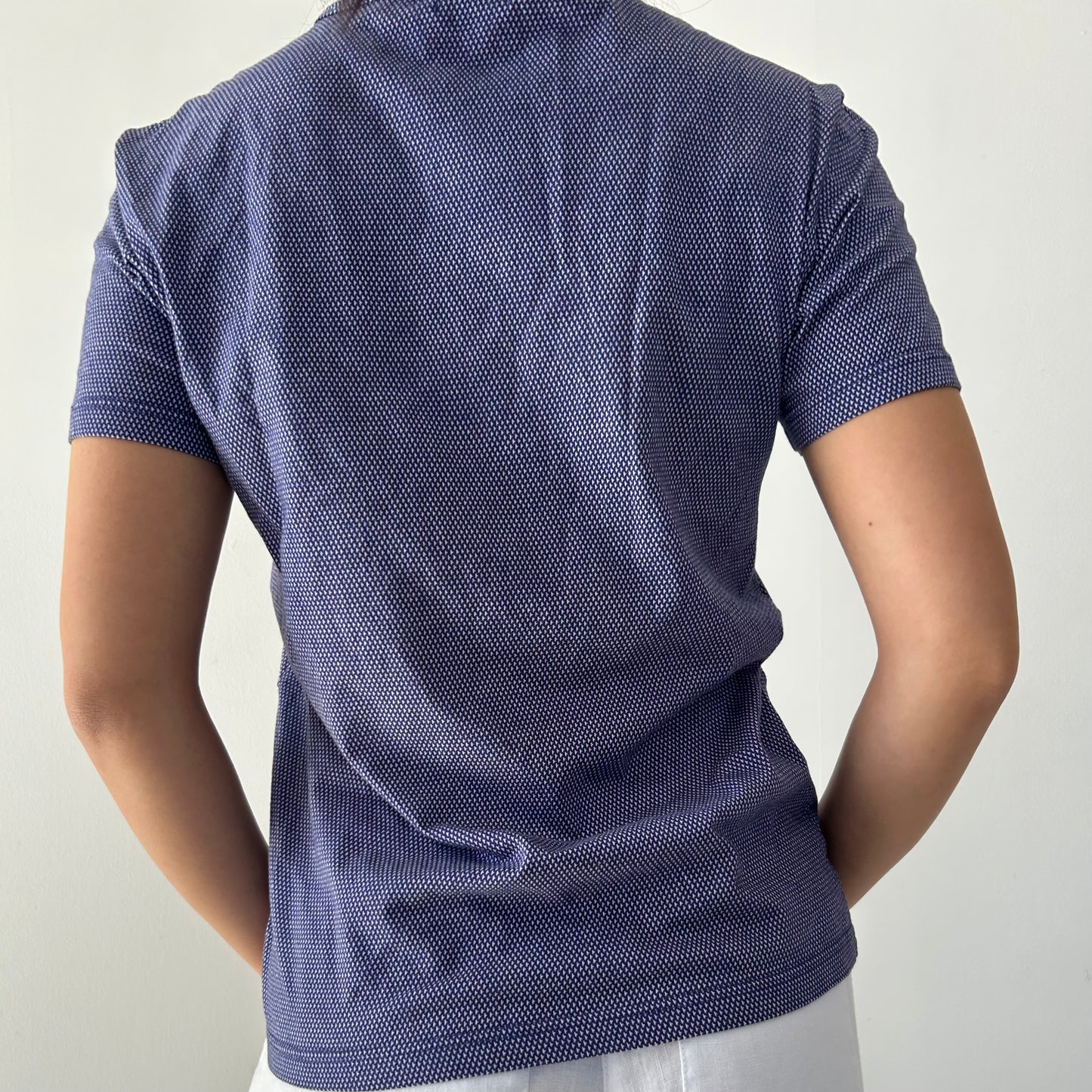 2012 Alexander McQueen Blue Graphic Skull T-Shirt - Small