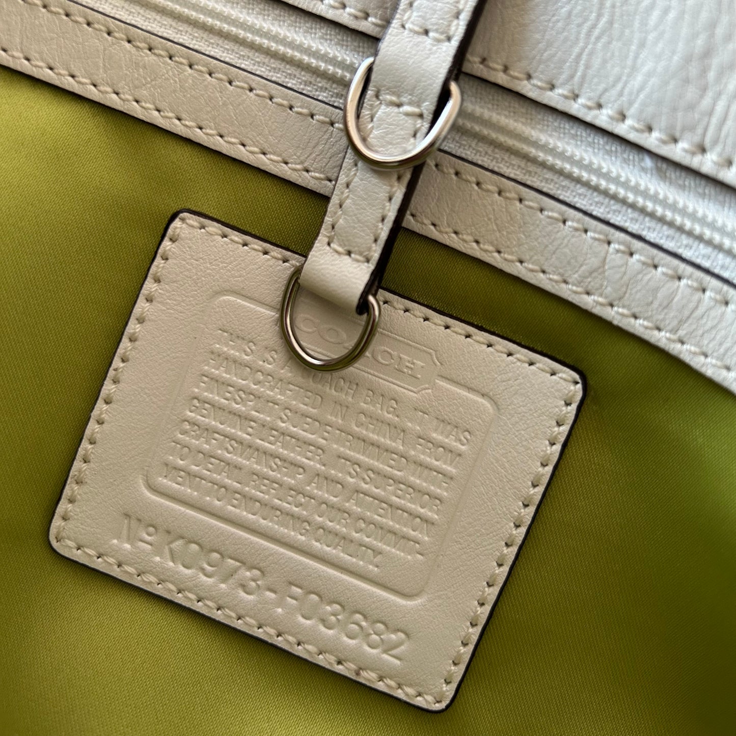 Coach 2010 Limited Edition Optic Signature C Suede Gallery Tote