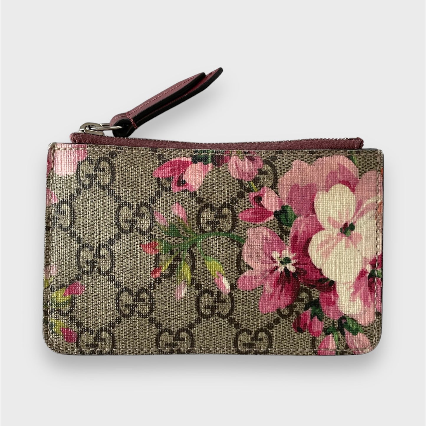 2015 Gucci GG Blooms Key Pouch