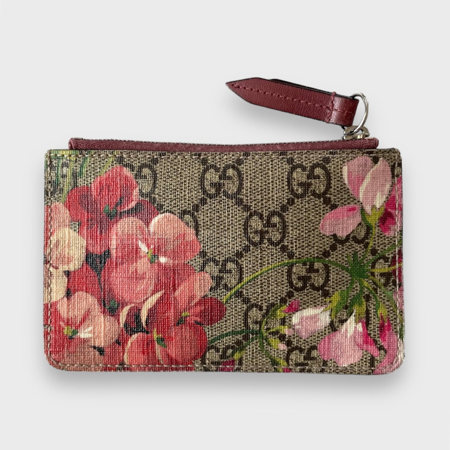 2015 Gucci GG Blooms Key Pouch