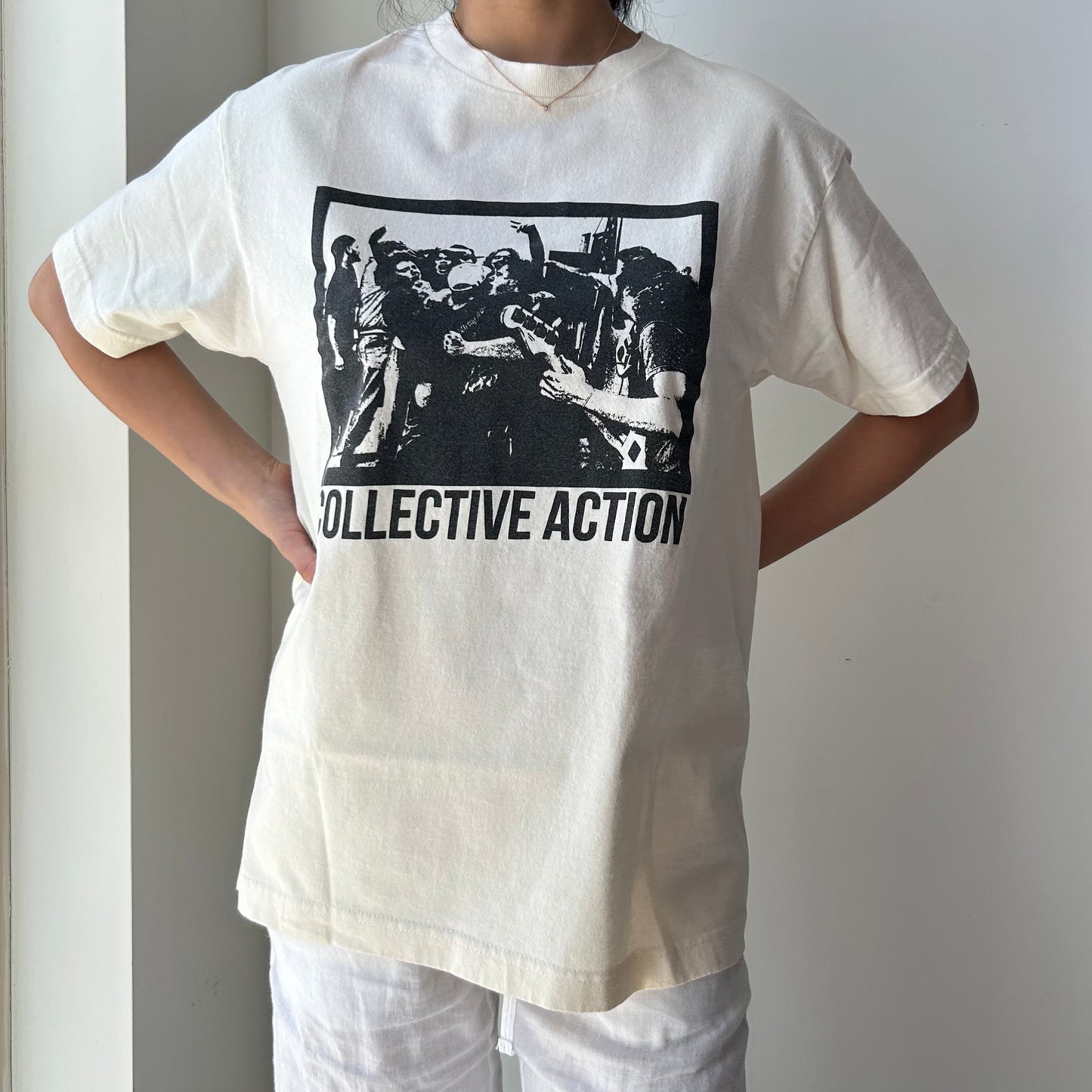 American Apparel Collective Action Graphic Tee - Medium