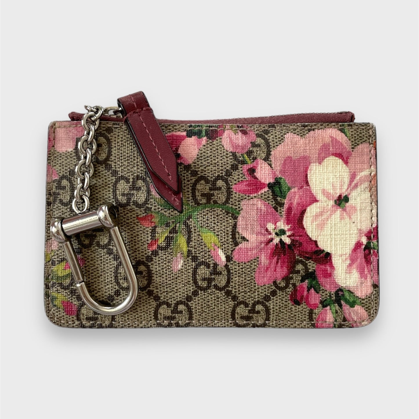 2015 Gucci GG Blooms Key Pouch