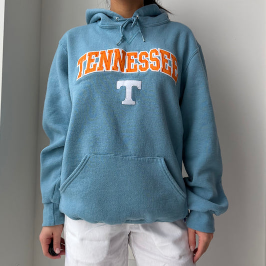 Russell Athletic Sky Blue Tennessee Volunteers Football Hoodie - Medium