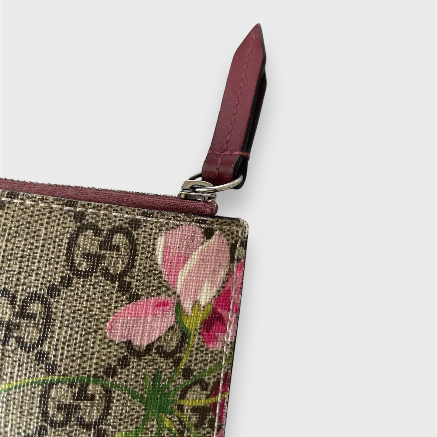 2015 Gucci GG Blooms Key Pouch