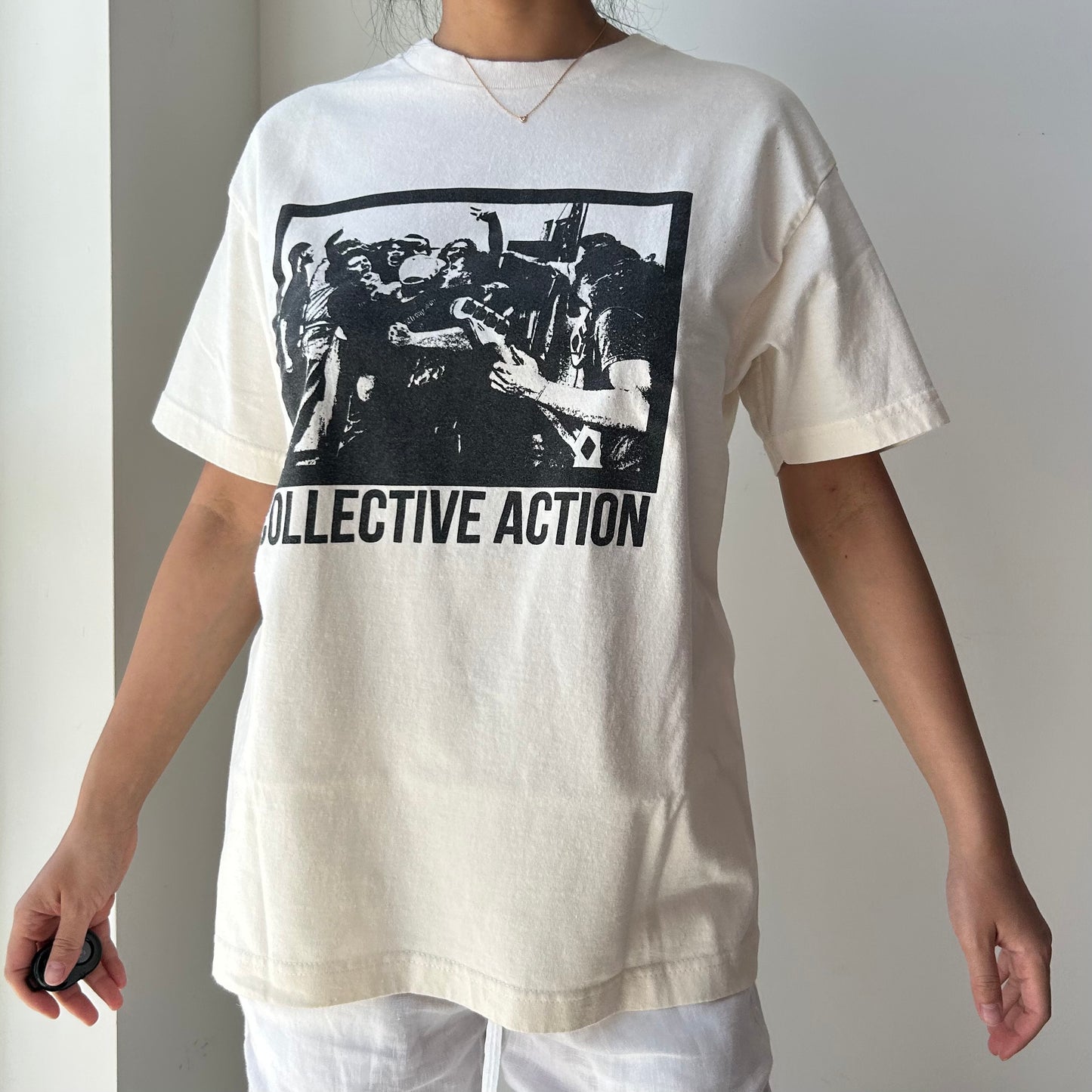 American Apparel Collective Action Graphic Tee - Medium