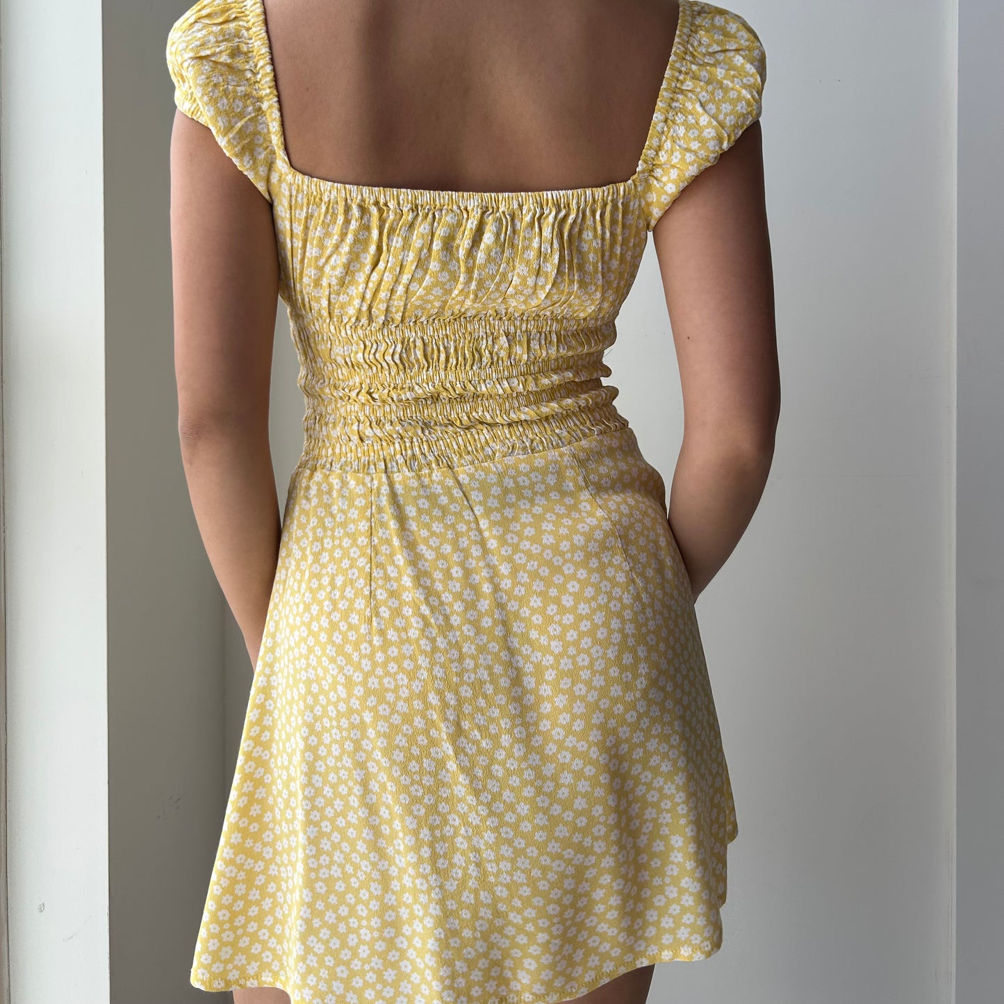 With Jéan Yellow Marseille Dress - Small