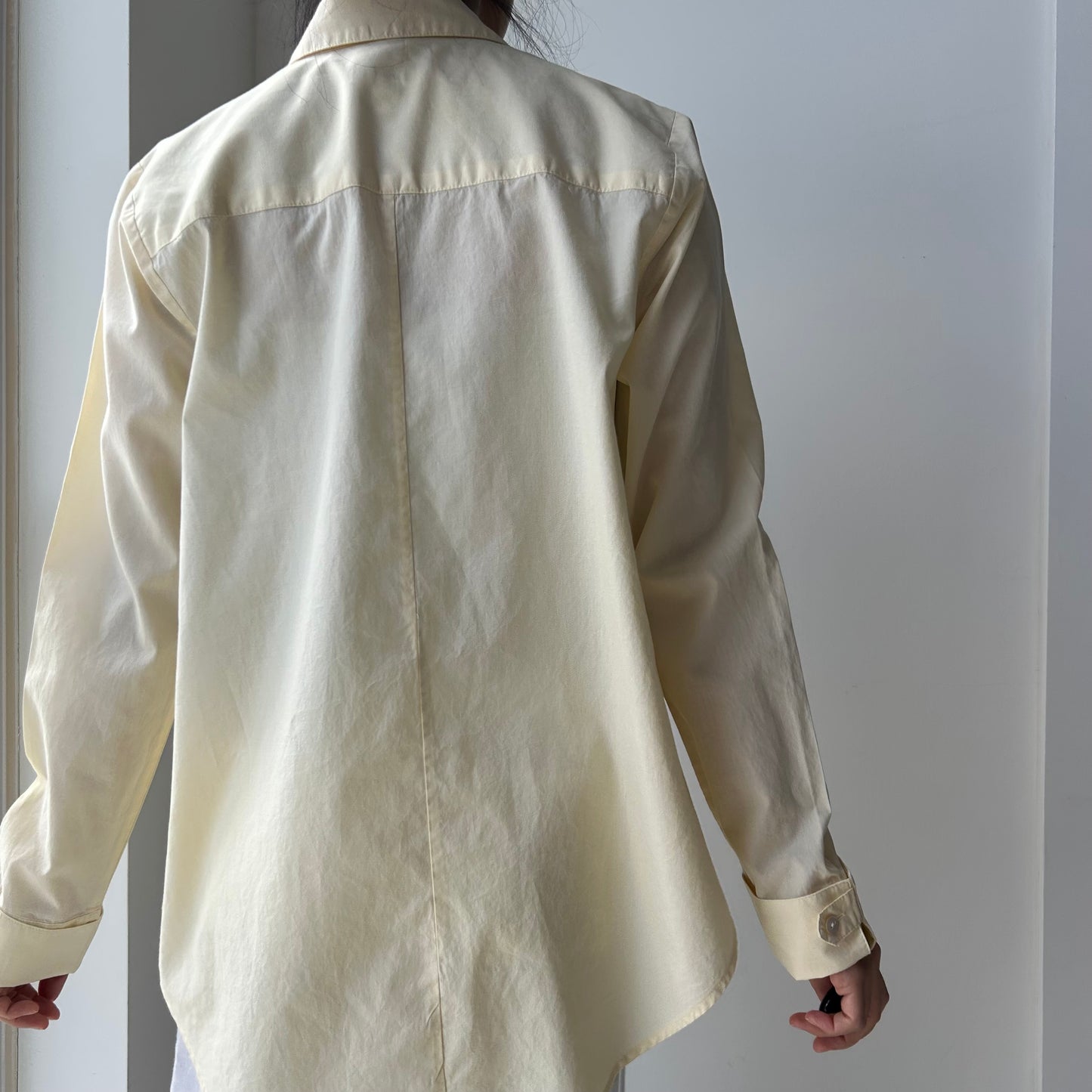 J. Jill Butter Yellow Button Up Shirt - X-Small