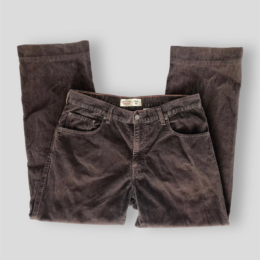 Levi Strauss Brown Corduroy Jeans - Large/W34