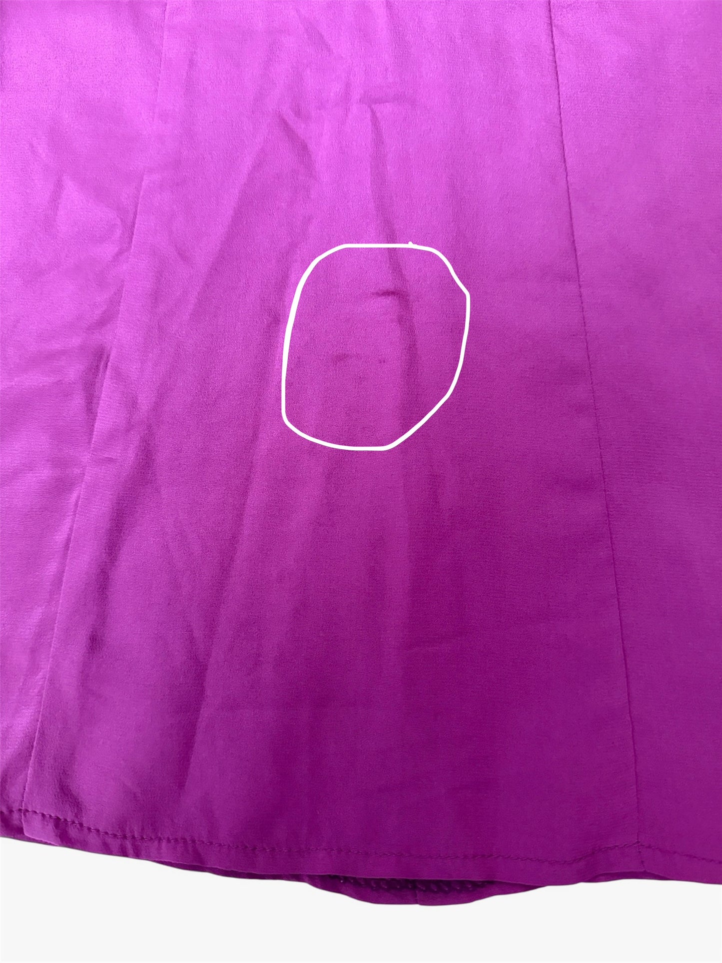 Nanette Lepore Silk Magenta Sleeveless Blouse - X-Small