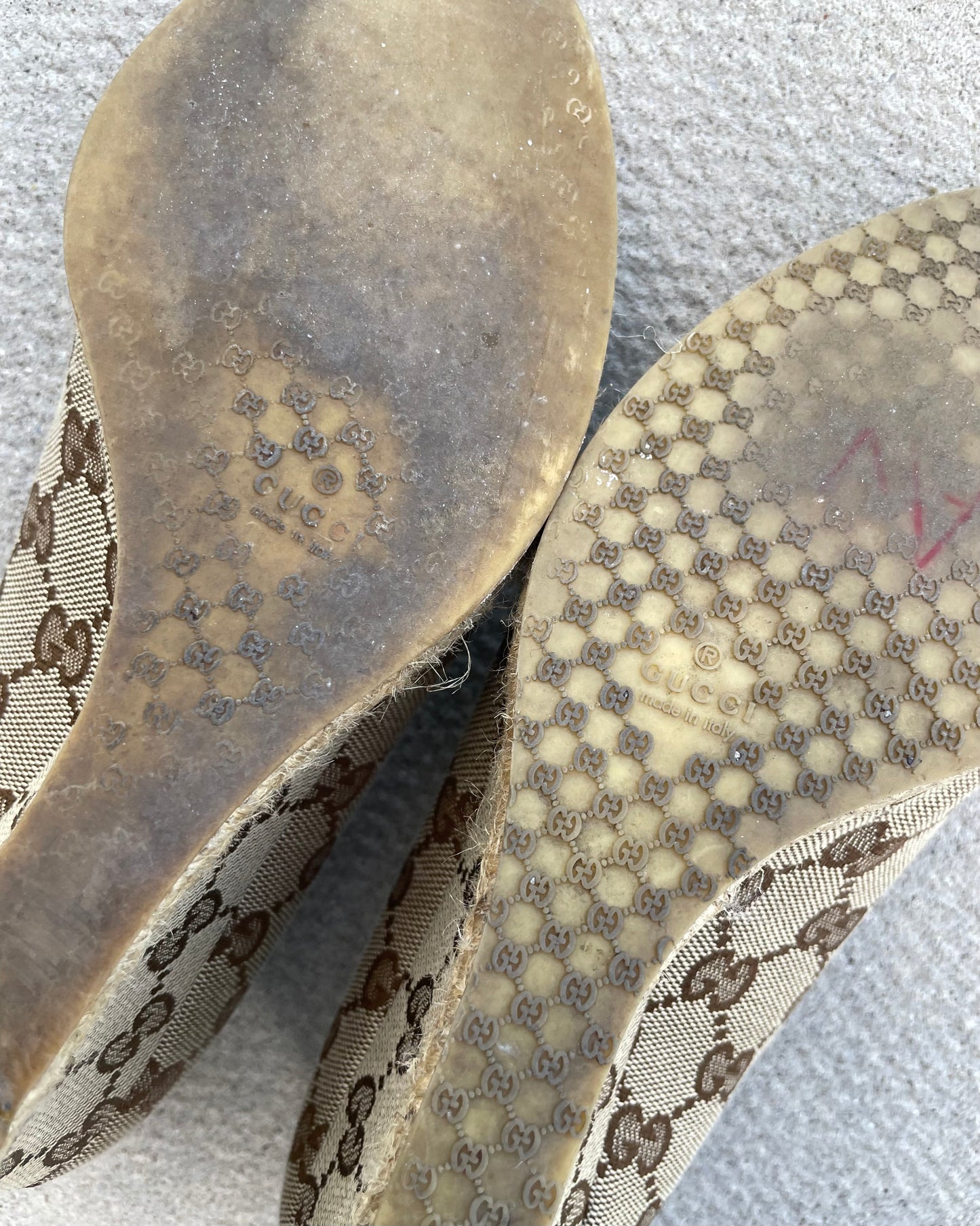 Gucci GG Canvas Espadrilles - EU 37