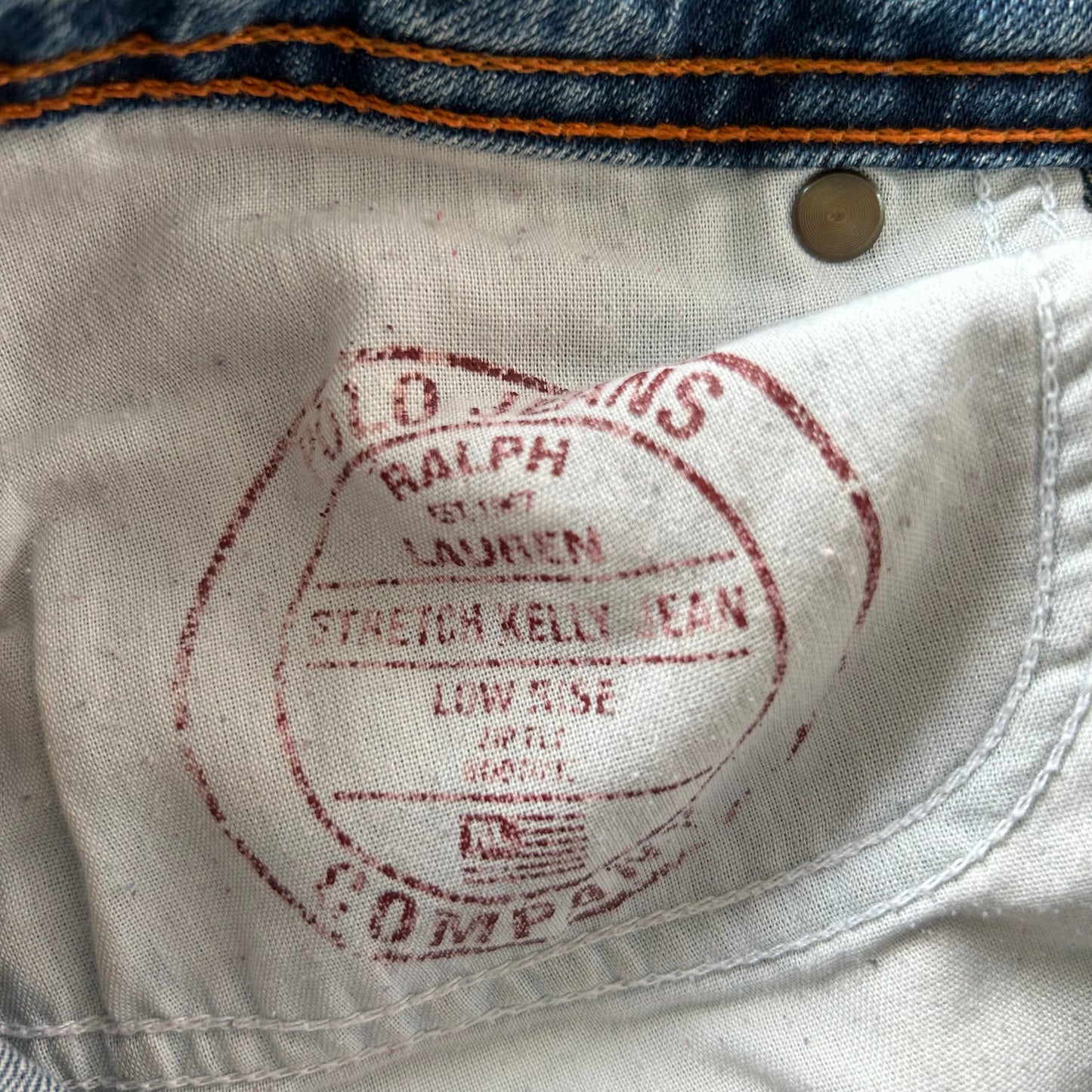 Ralph Lauren Polo Jeans Company Low Rise Flare Jeans - Medium
