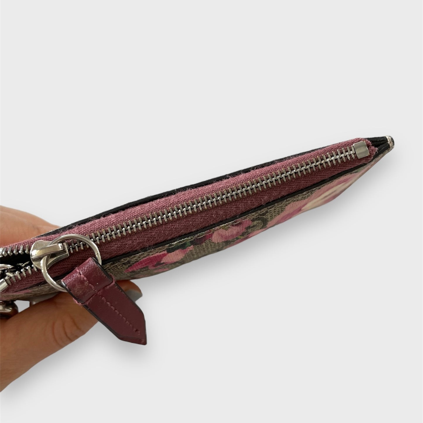 2015 Gucci GG Blooms Key Pouch