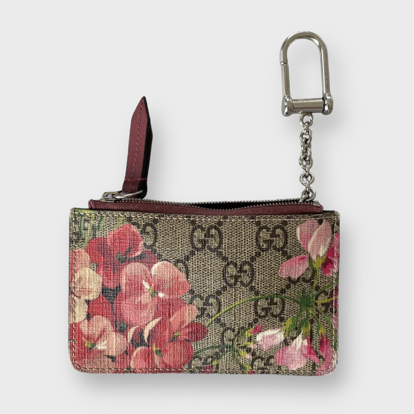 2015 Gucci GG Blooms Key Pouch