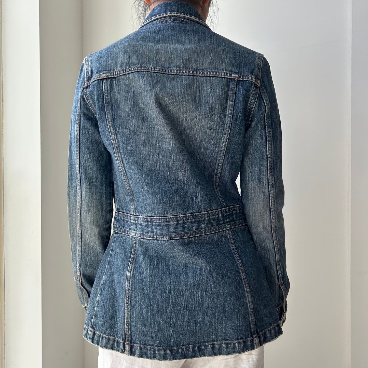 Izzue Fitted Denim Jacket - X-Small