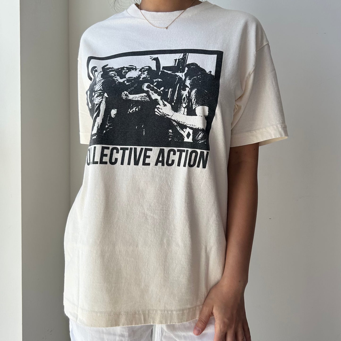 American Apparel Collective Action Graphic Tee - Medium