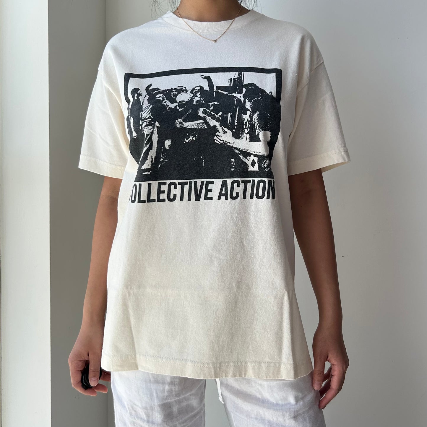 American Apparel Collective Action Graphic Tee - Medium