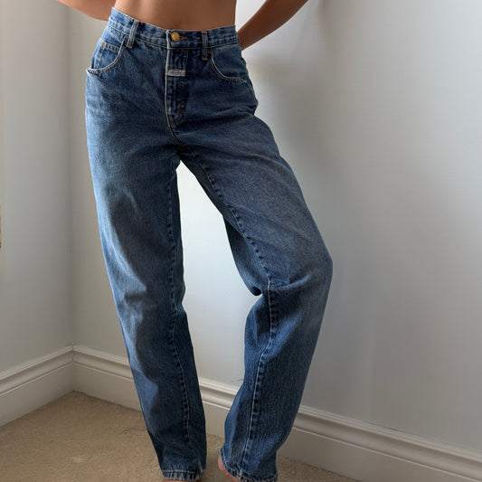 90s Made in USA Marithé & François Girbaud Medium Wash Jeans - W28