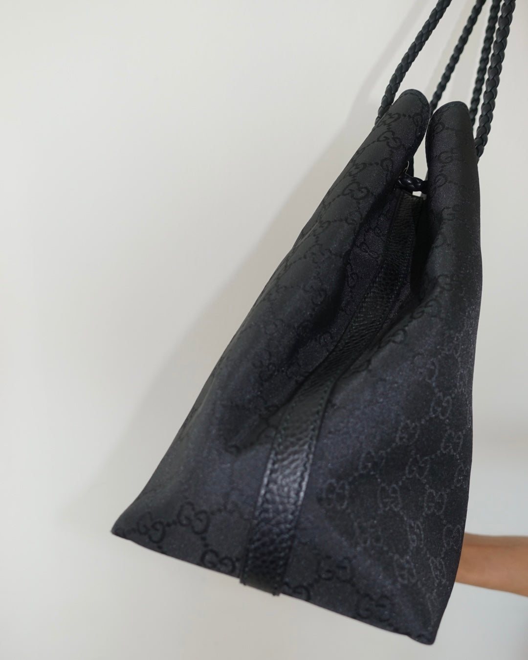 Gucci GG Nylon Gifford Tote in Black