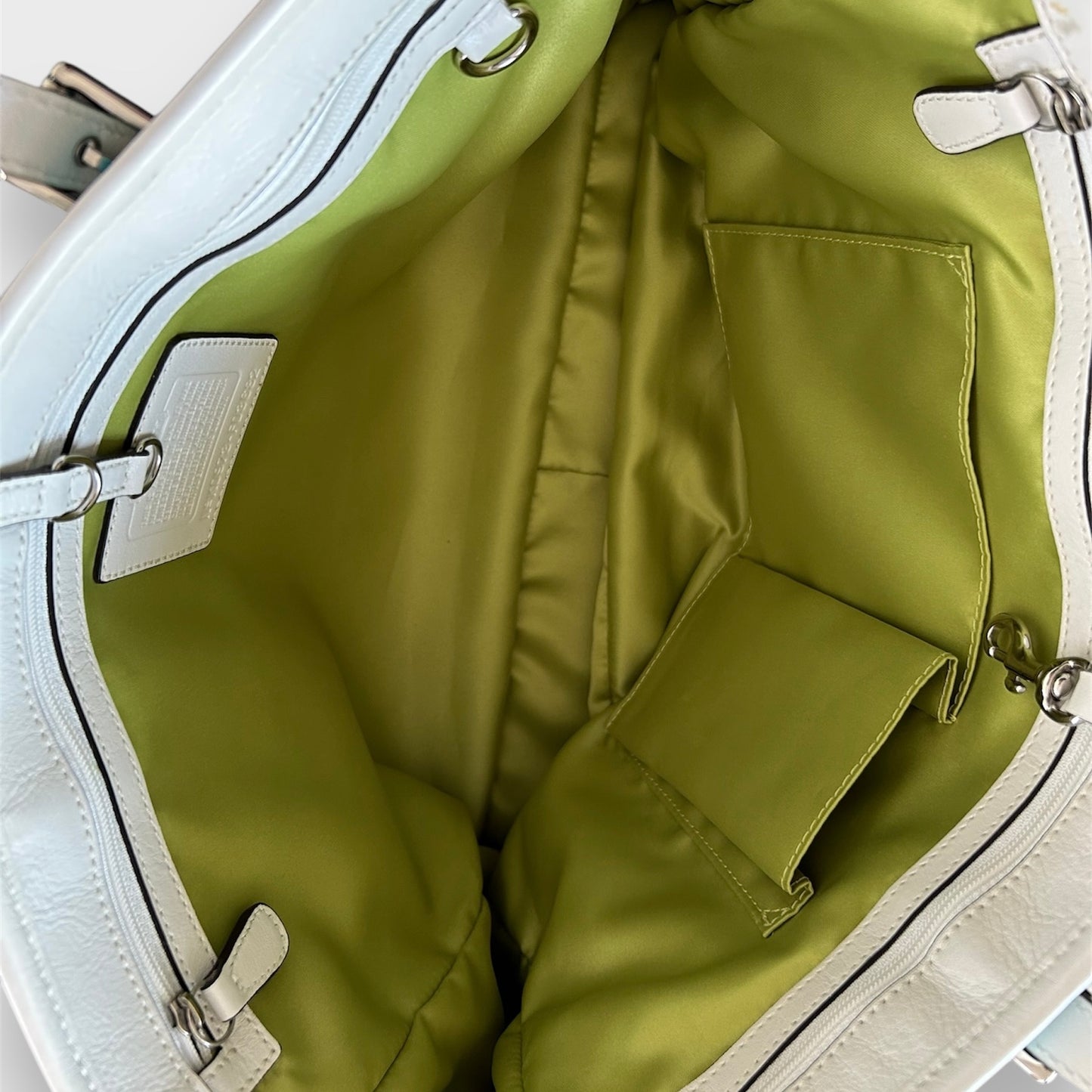 Coach 2010 Limited Edition Optic Signature C Suede Gallery Tote