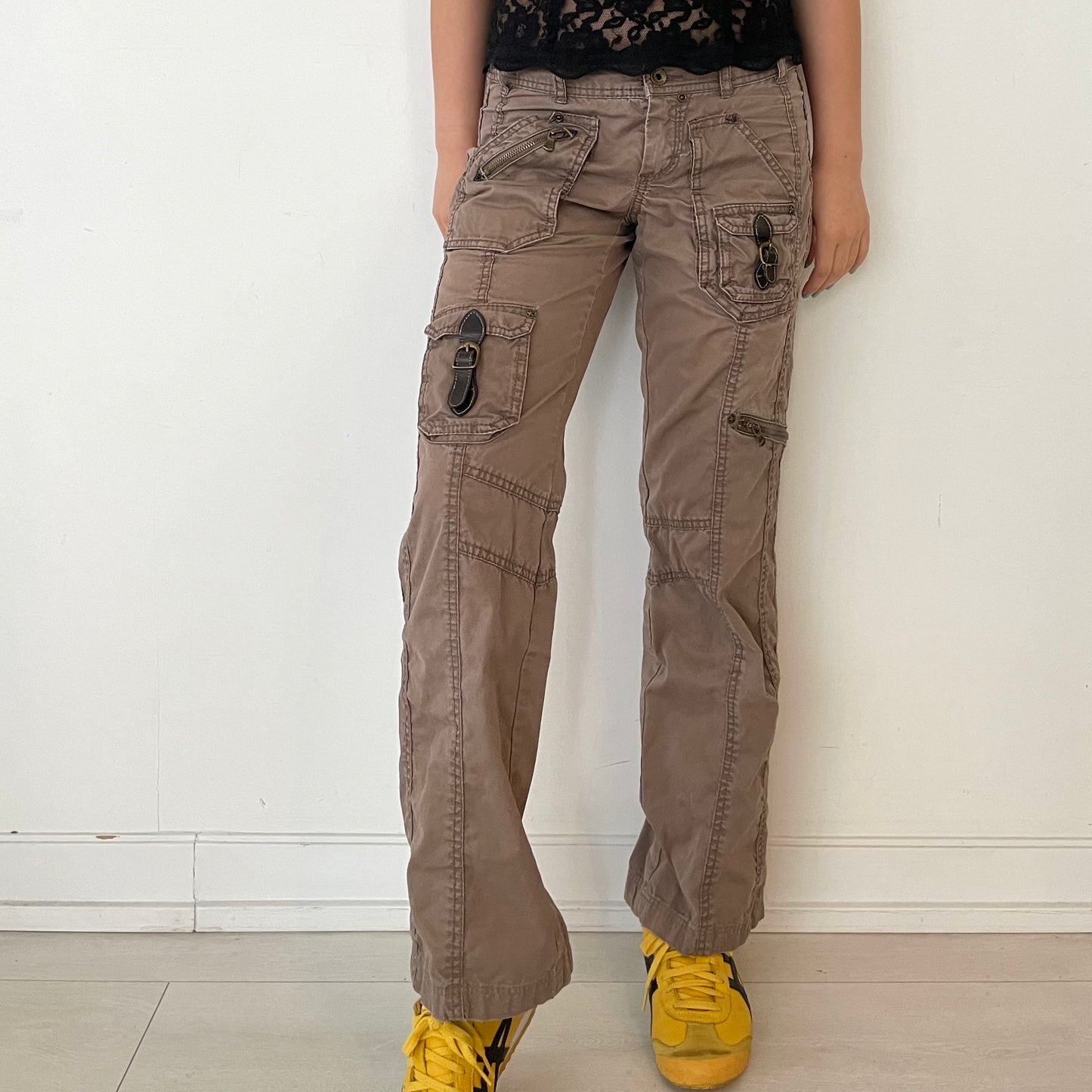 Esprit Brown Cargo Pants - Medium/W28