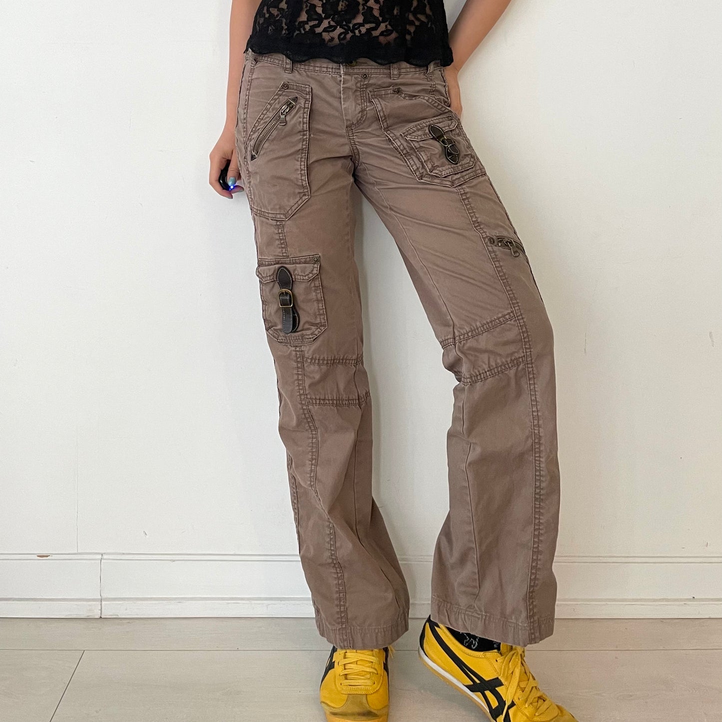 Esprit Brown Cargo Pants - Medium/W28