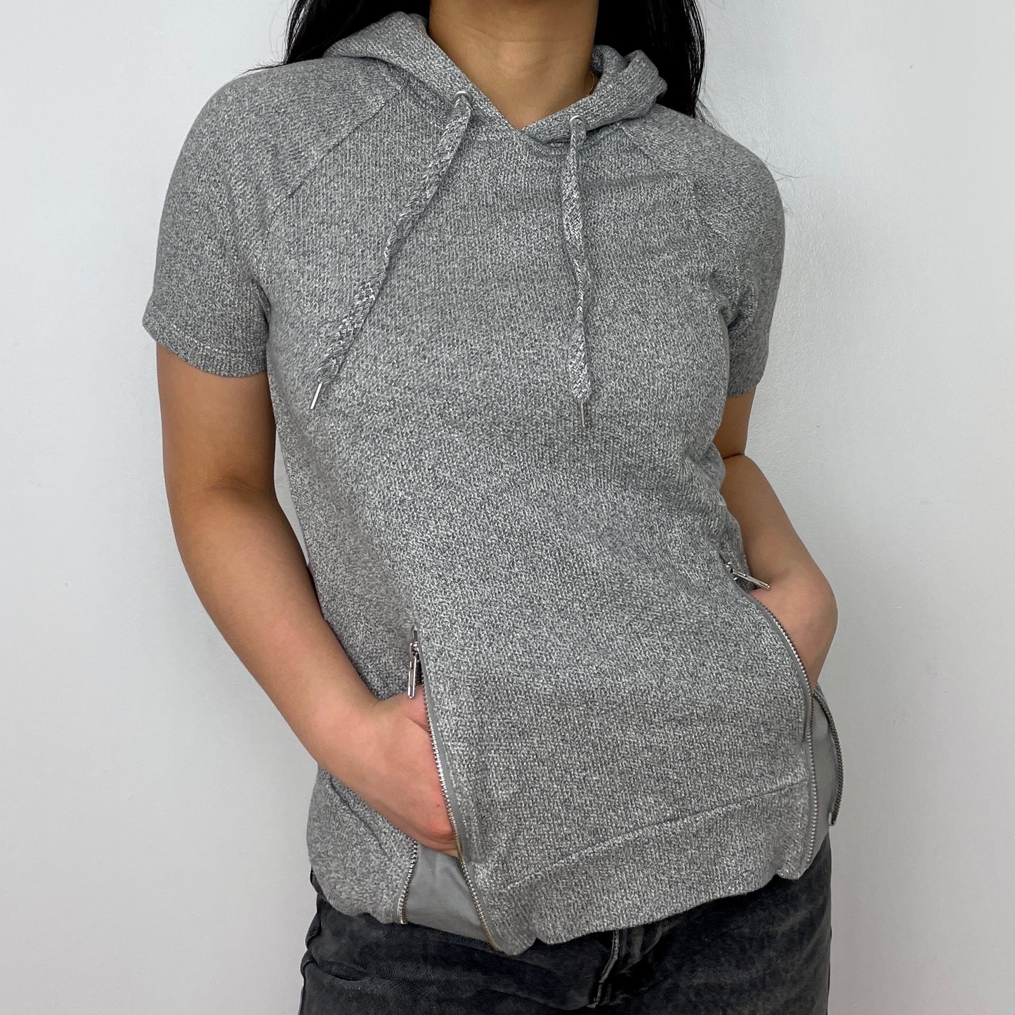 The Kooples Short Sleeved Hoodie - Zoehify