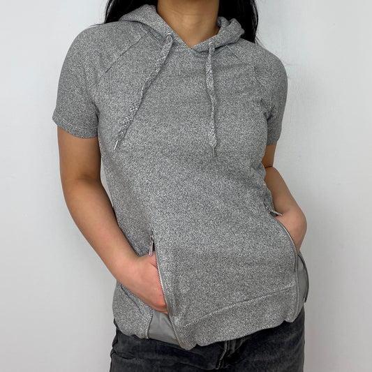 The Kooples Short Sleeved Hoodie - Zoehify