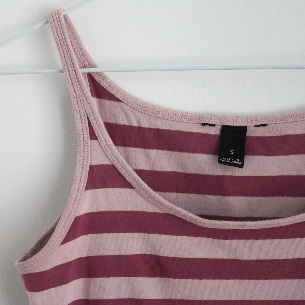 Pink Striped Tank Top - Zoehify