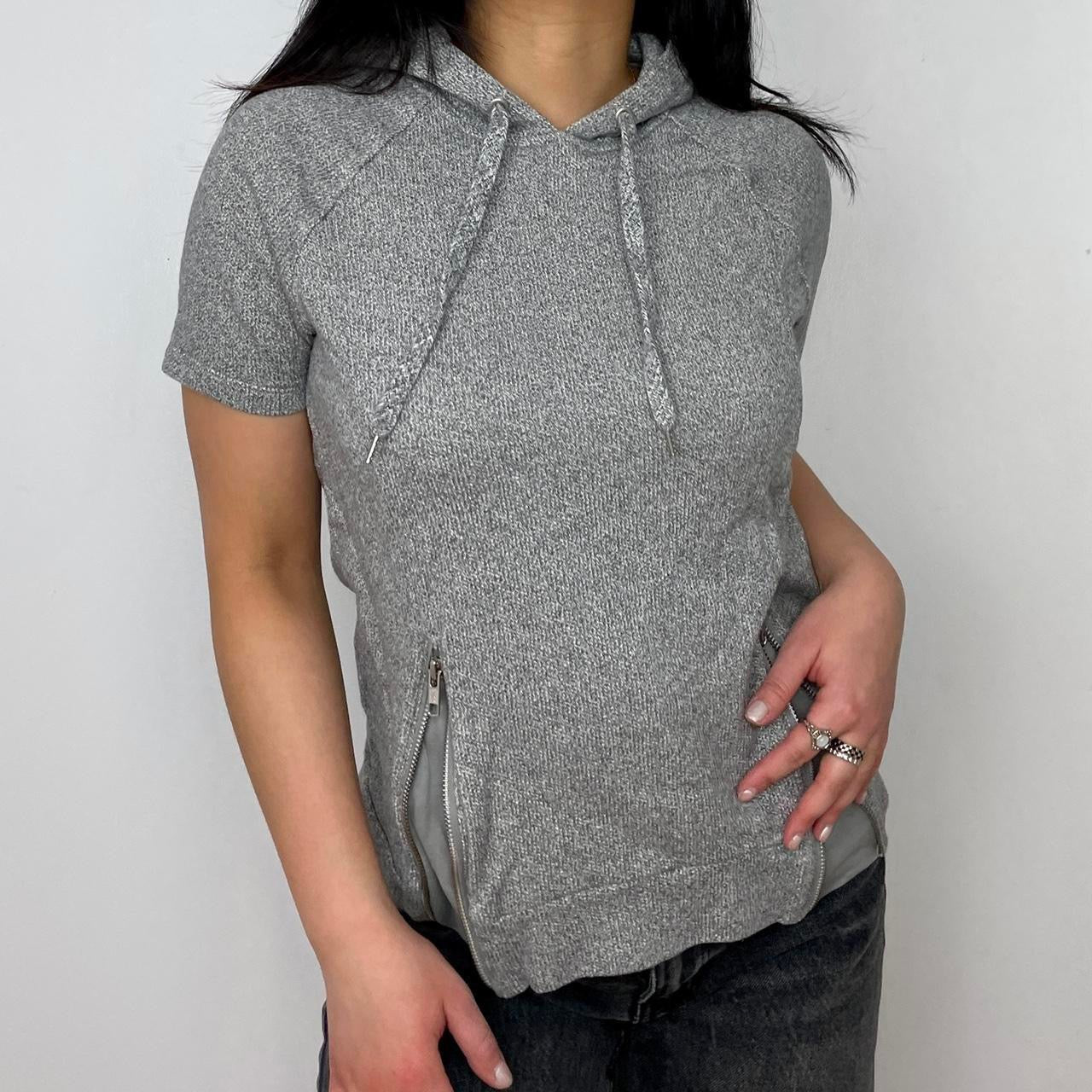 The Kooples Short Sleeved Hoodie - Zoehify