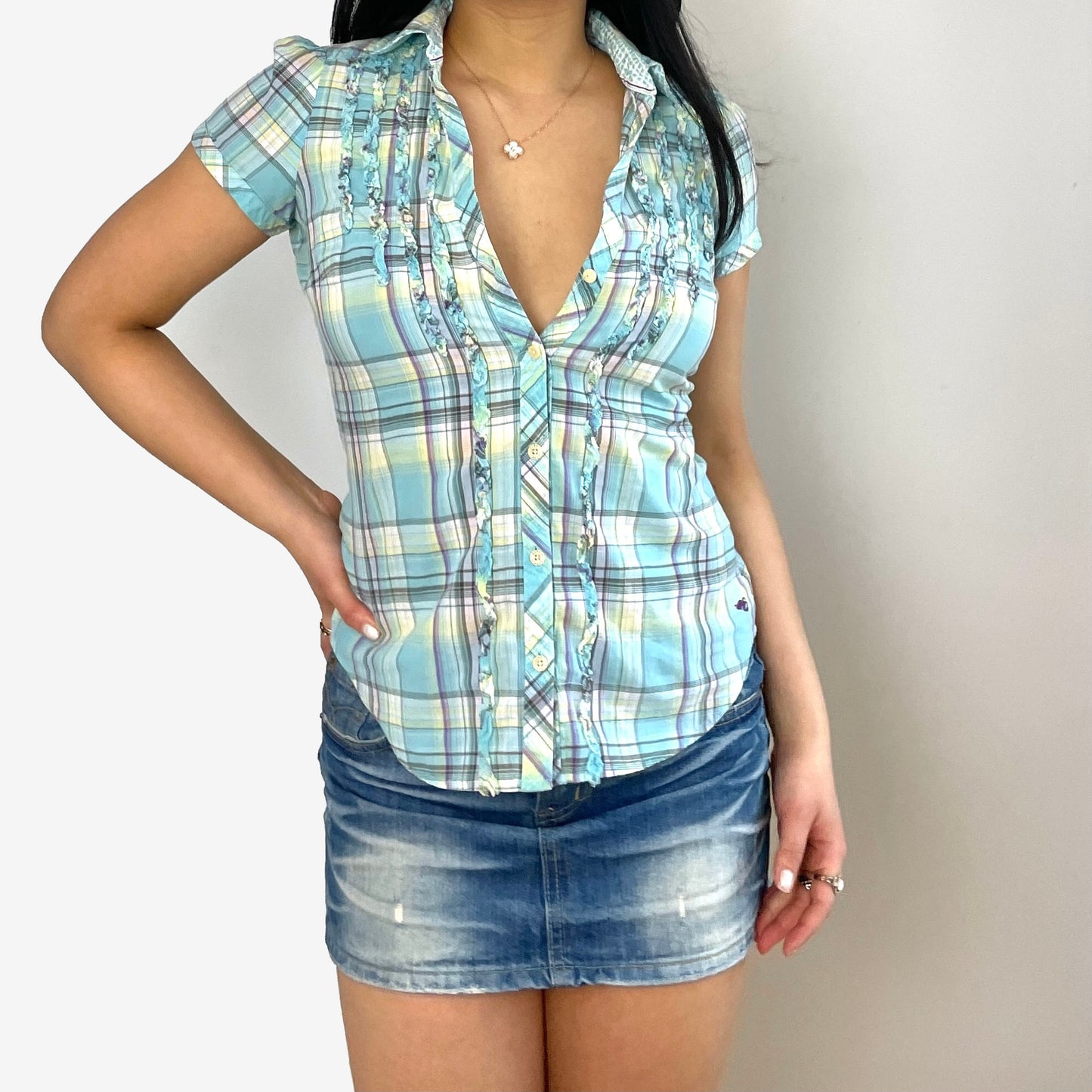 Blue Plaid Shirt - Zoehify