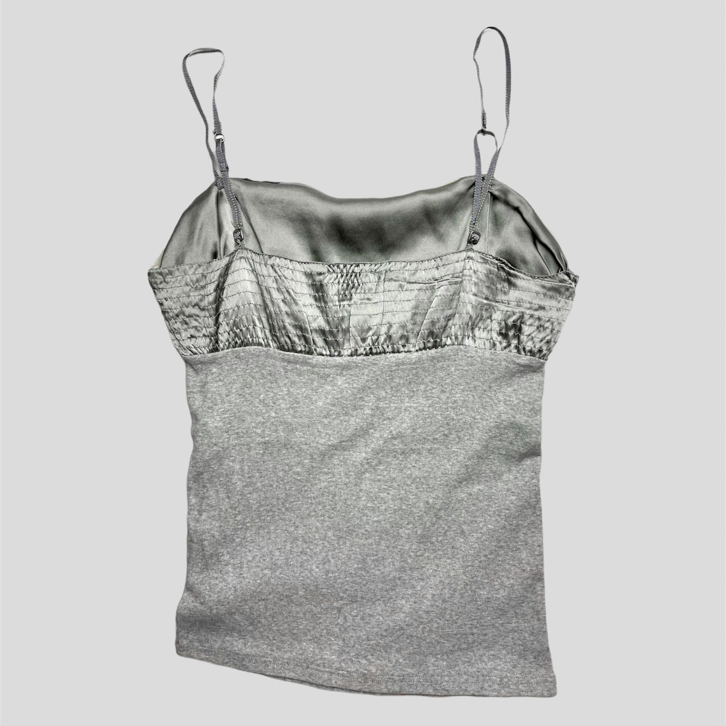 Brunello Cucinelli Grey Cami Top - Zoehify