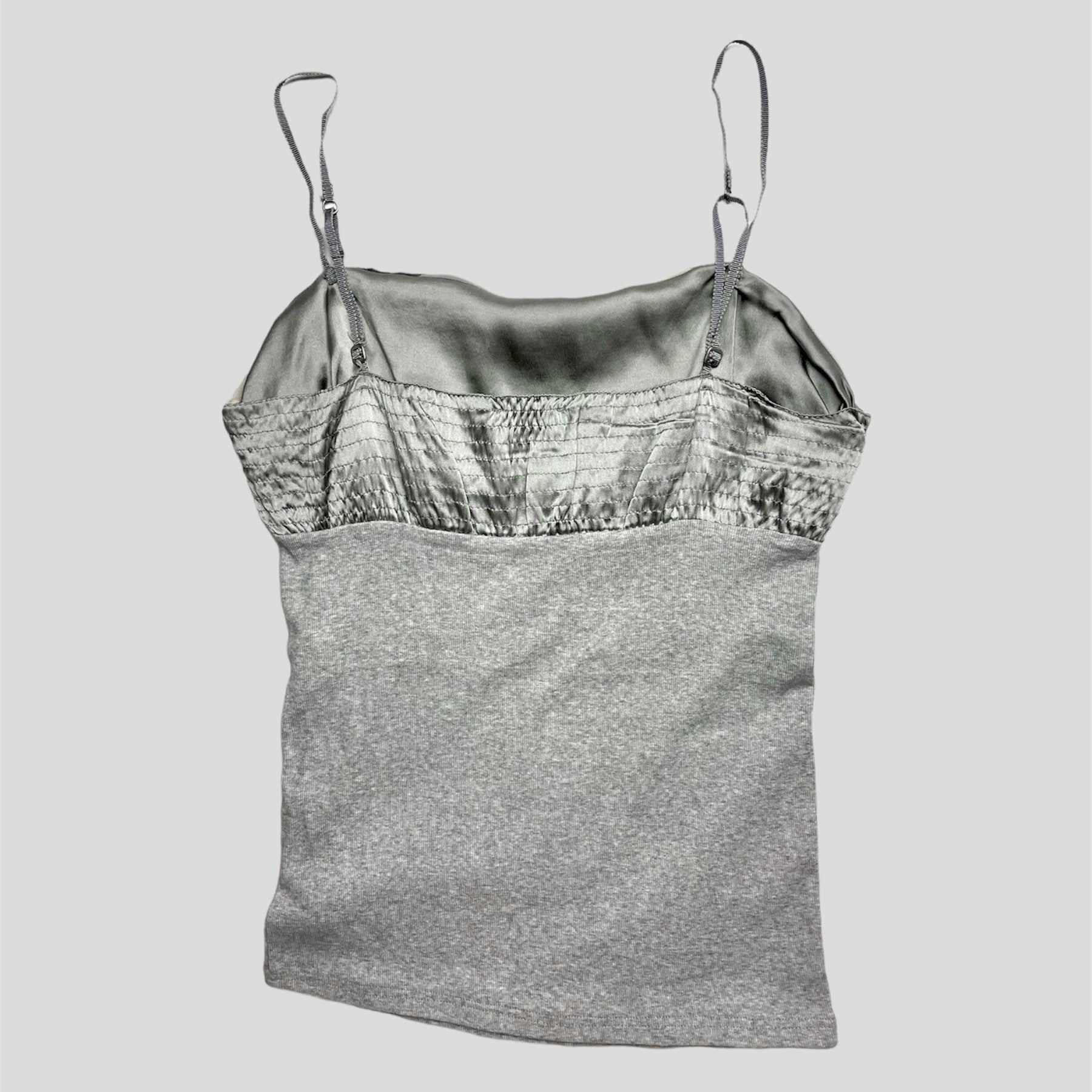 Brunello Cucinelli Grey Cami Top - Zoehify