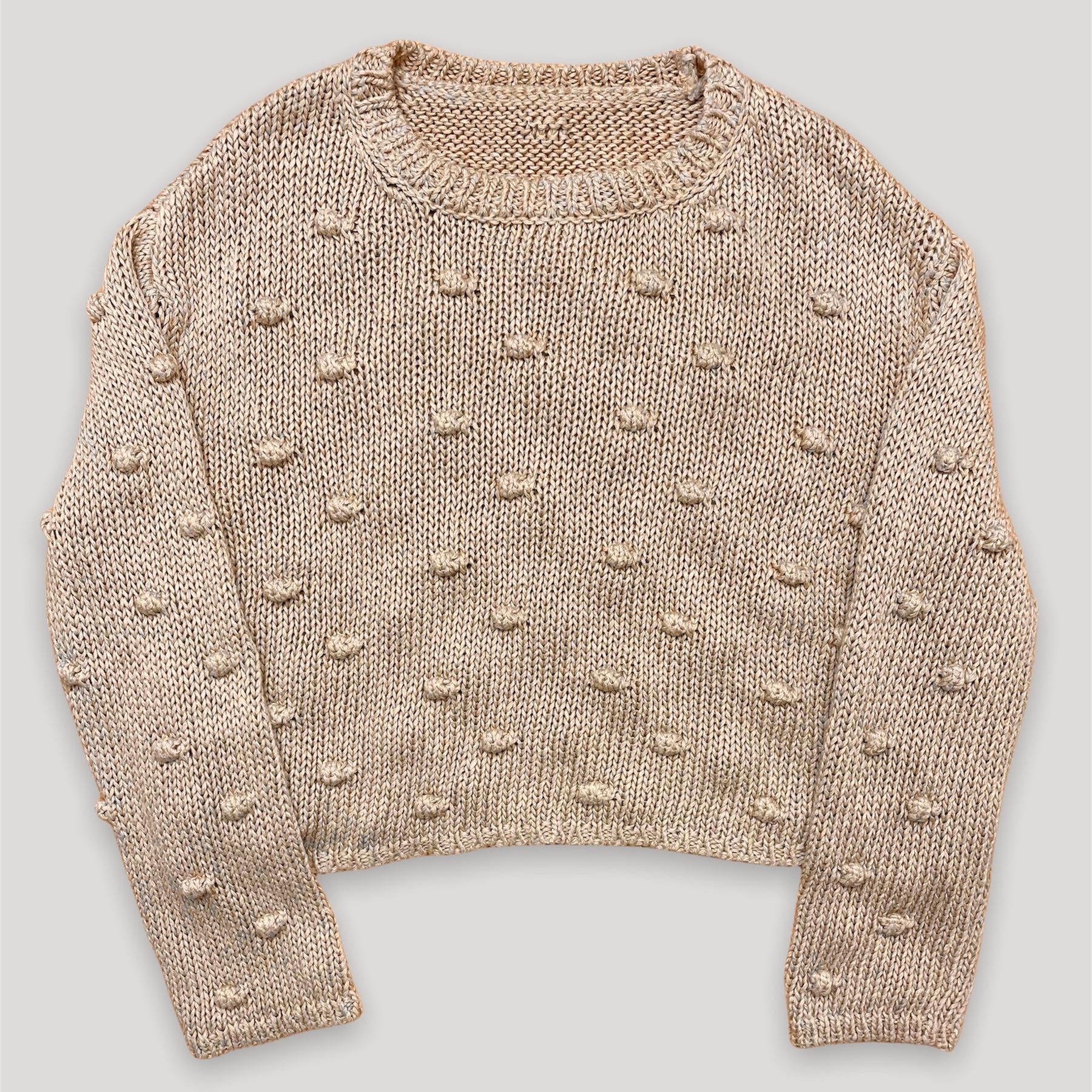Chunky Beige Knit - Zoehify