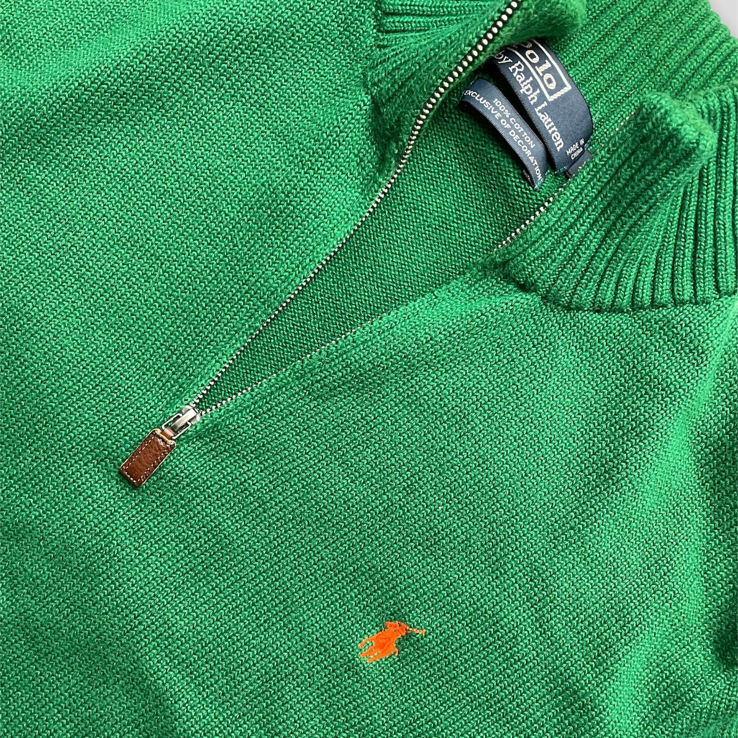 Green Ralph Lauren Quarter Zip - Zoehify