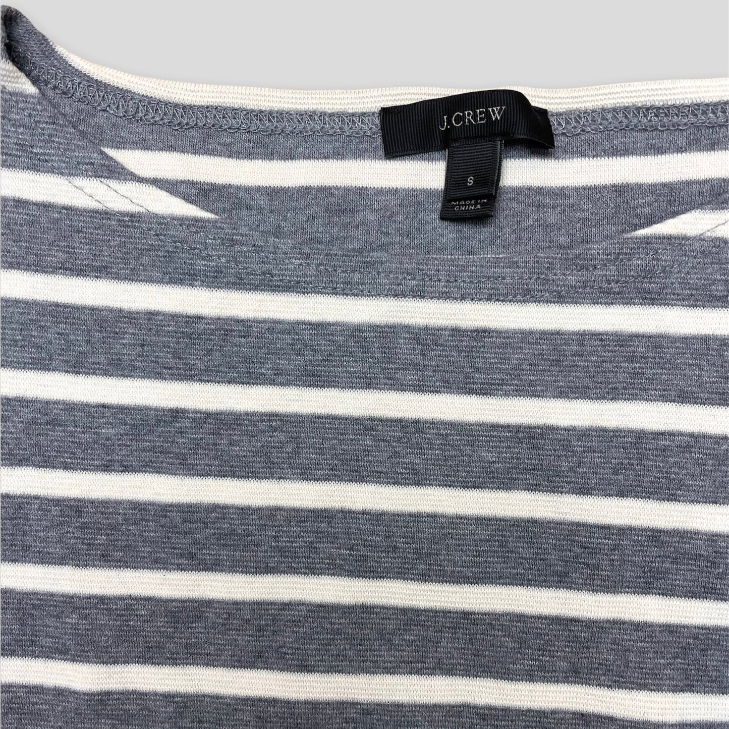 Striped Boat Neck Tee - Zoehify