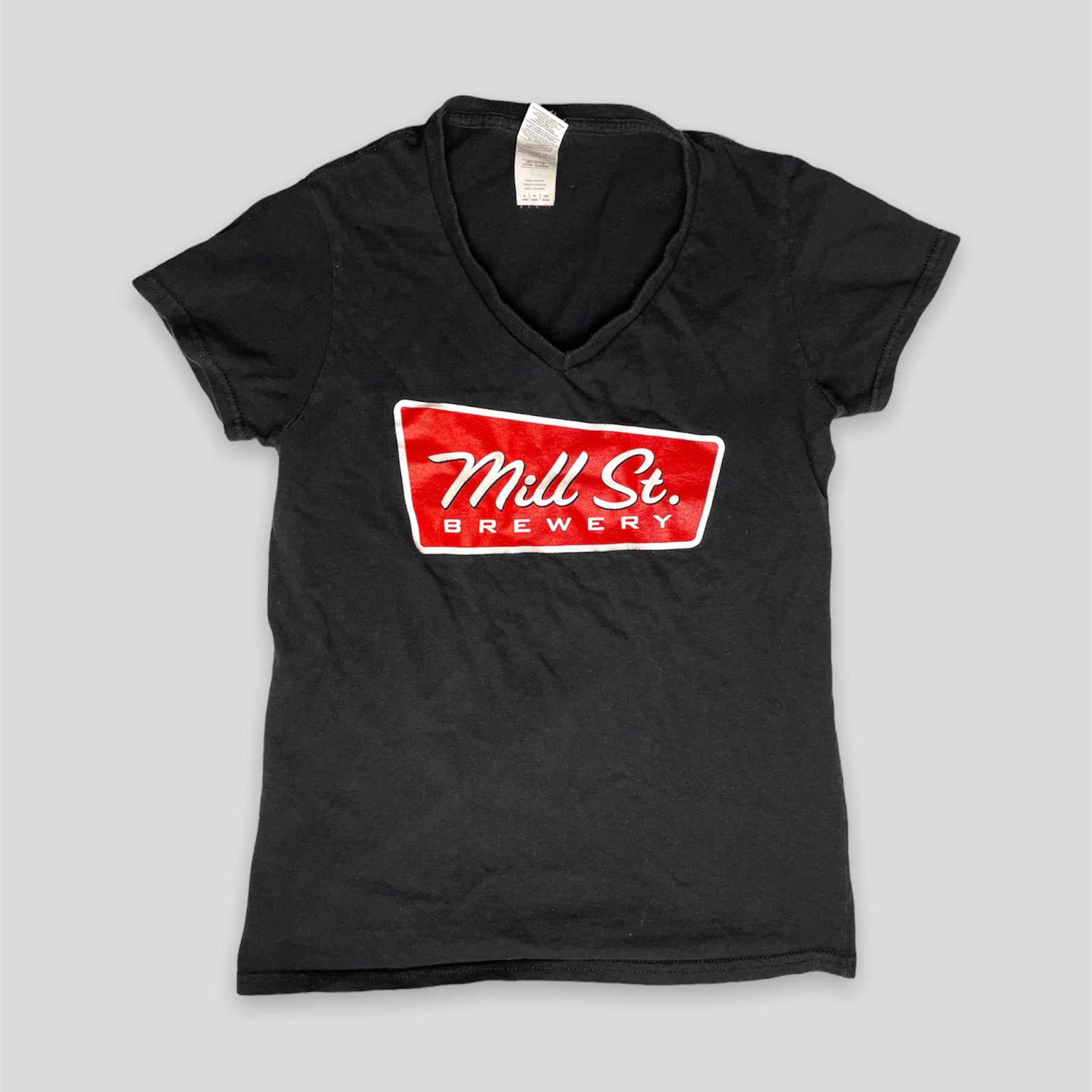 Black V Neck Graphic Tee - Zoehify