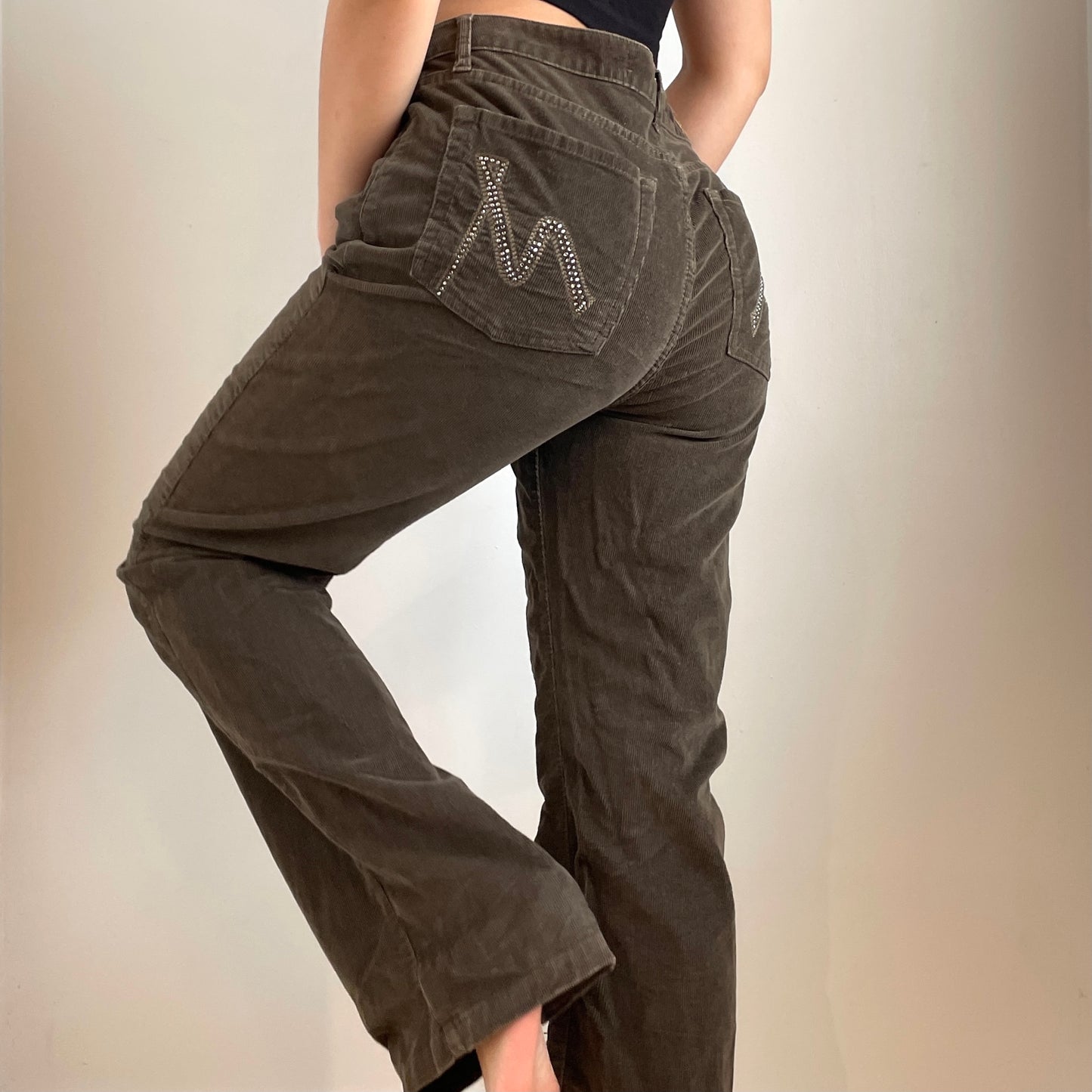 Brown Corduroy Pants - Zoehify