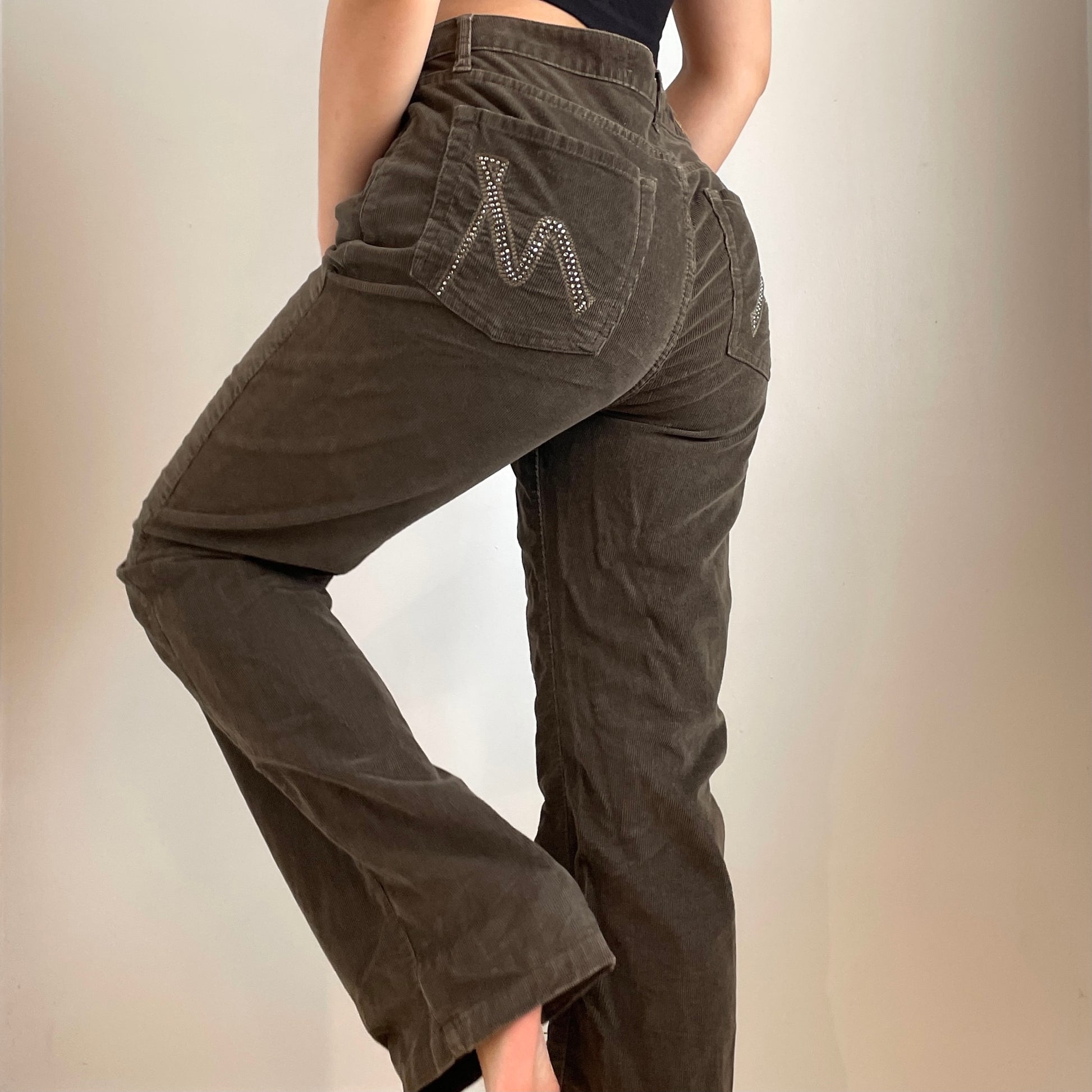 Brown Corduroy Pants - Zoehify