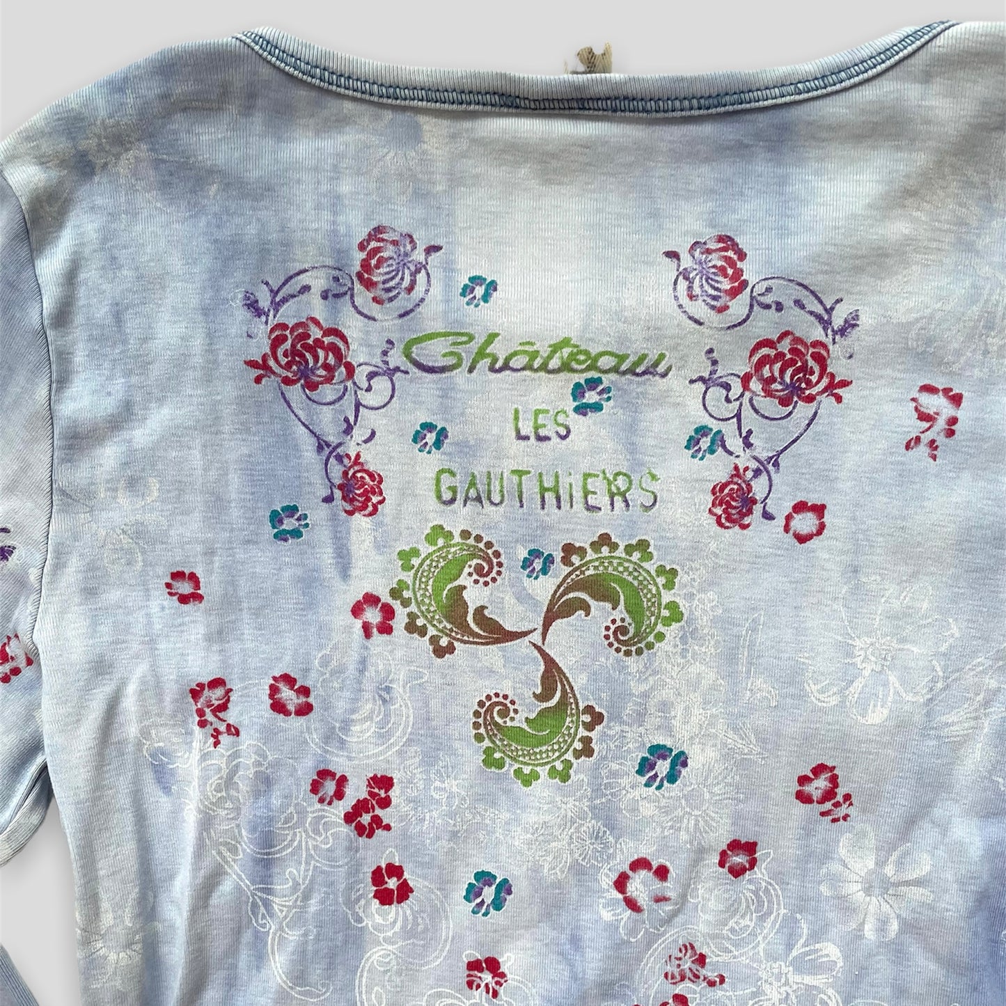 Indigo Long Sleeved Graphic Tee - Zoehify