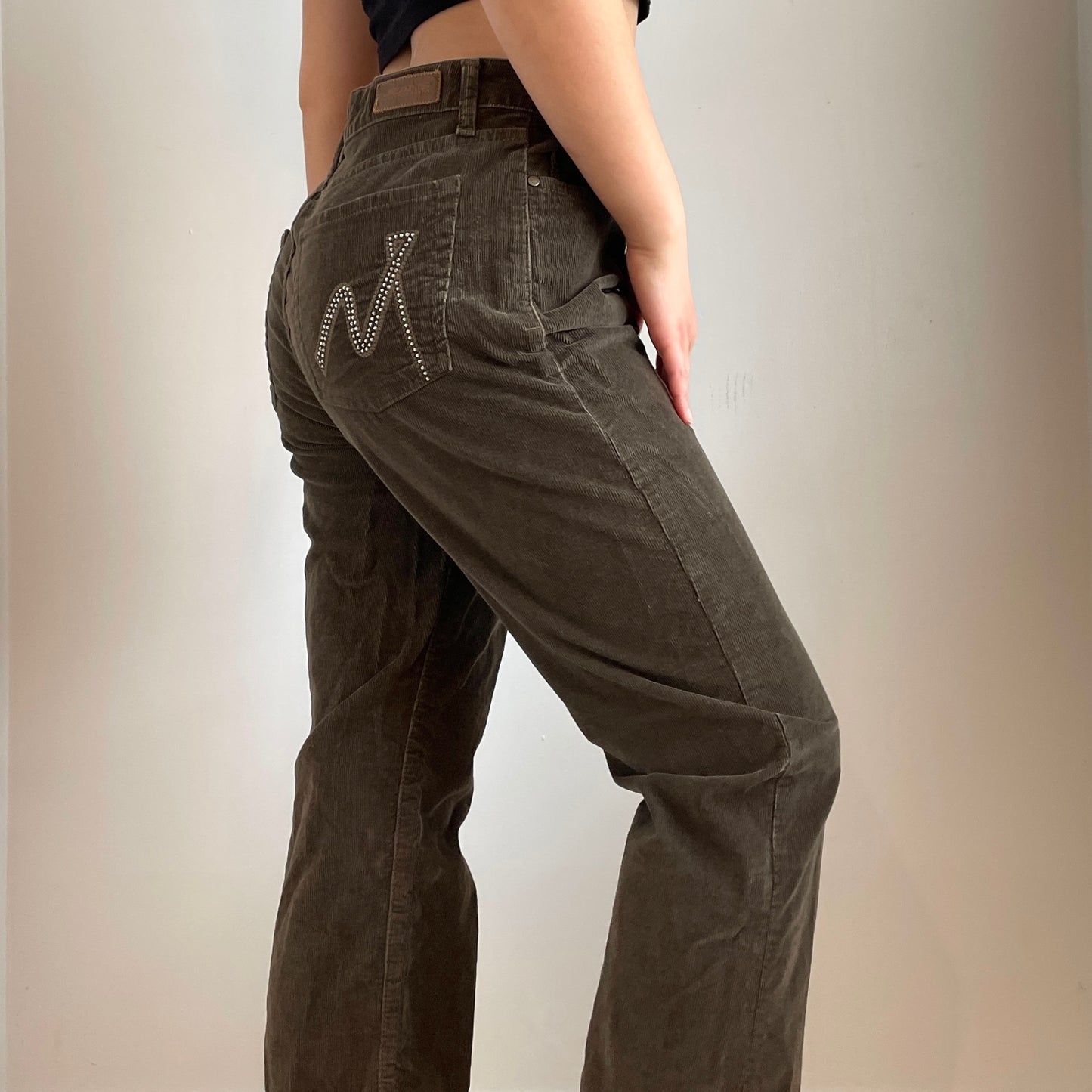 Brown Corduroy Pants - Zoehify