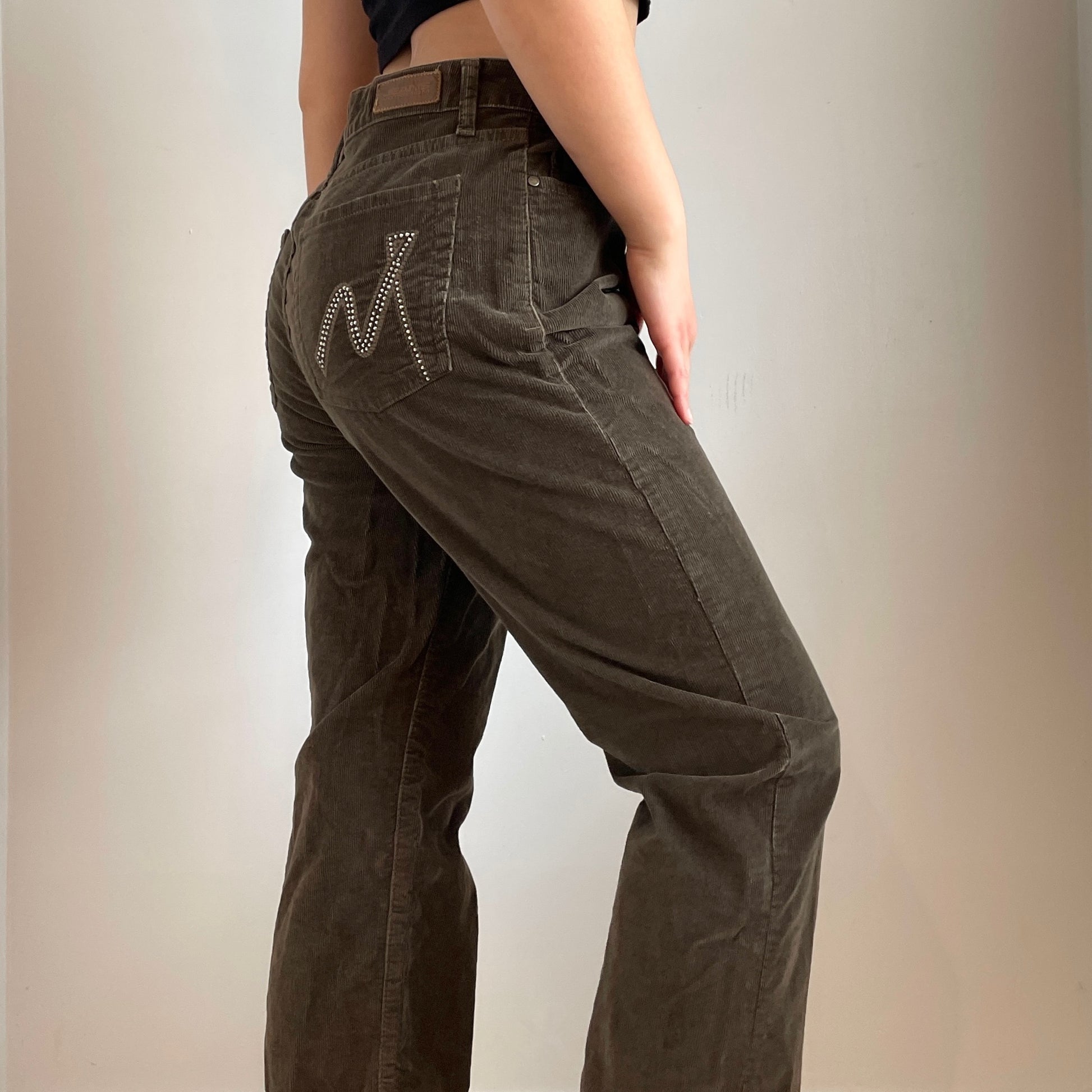 Brown Corduroy Pants - Zoehify