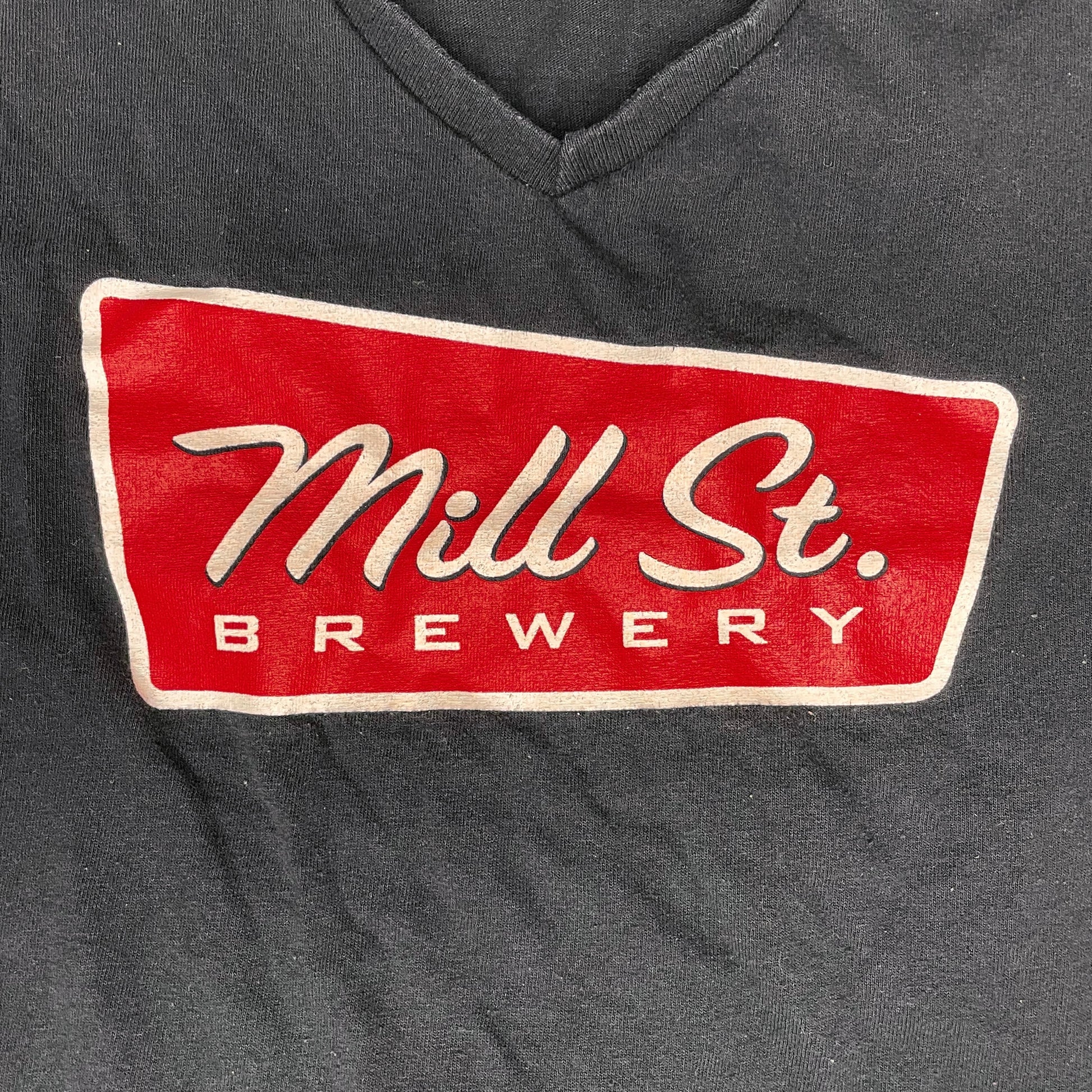 Black V Neck Graphic Tee - Zoehify