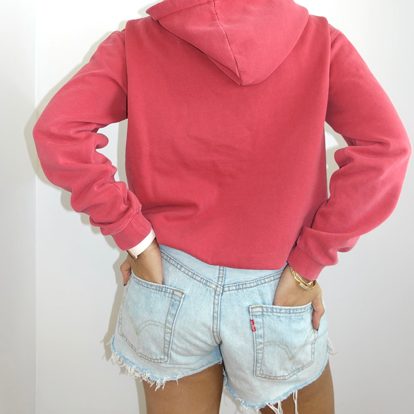 Frank and Oak Red Hoodie - Zoehify