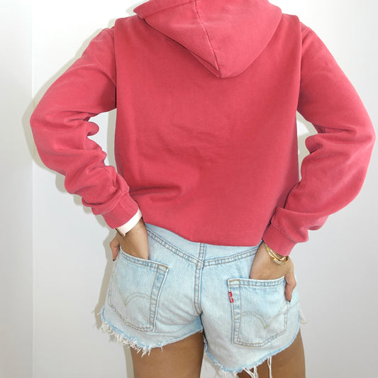Frank and Oak Red Hoodie - Zoehify