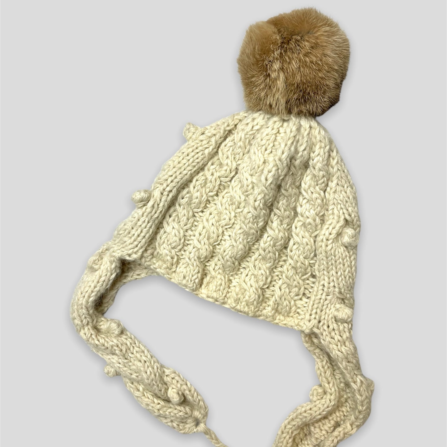 Fur Pom Pom Tuque - Zoehify
