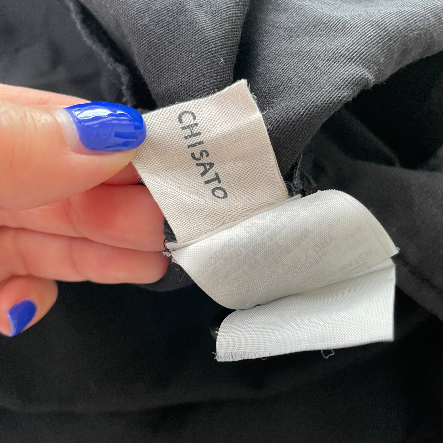 Black Tsumori Chisato Midi Skirt - Zoehify