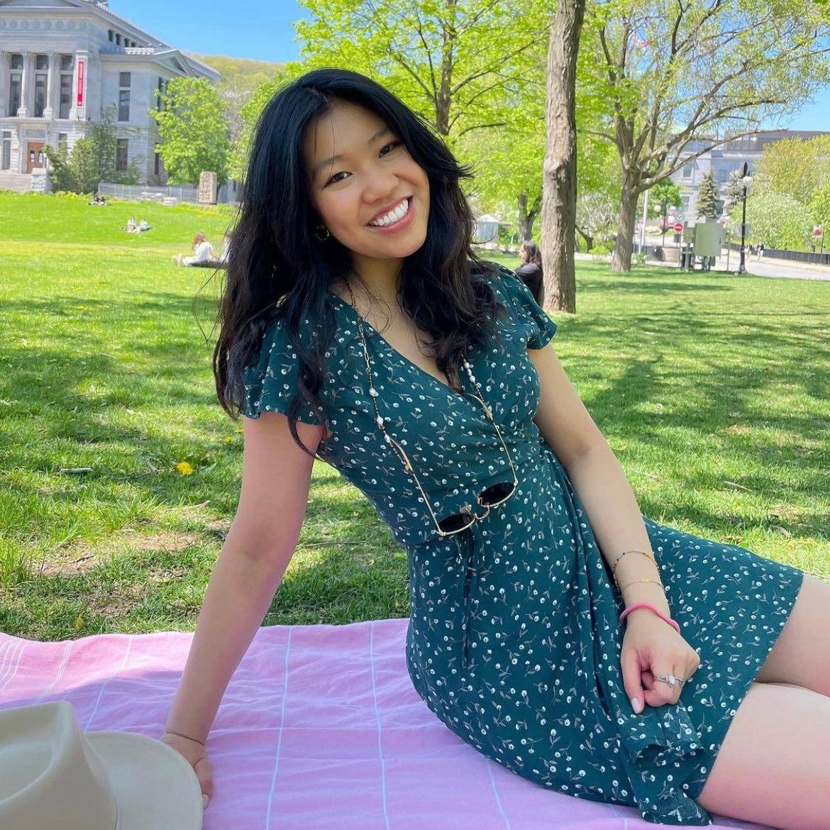 Green Brandy Melville Wrap Dress Green Brandy Melville Wrap Dress