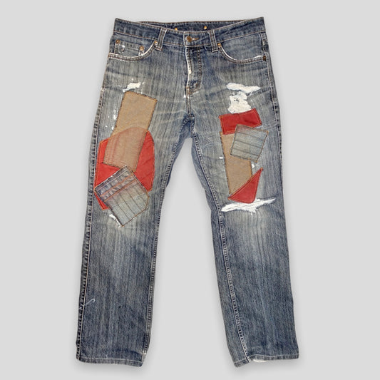 Lois Patchwork Jeans - Zoehify